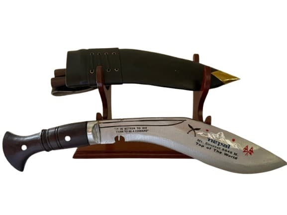 Engraved Service Khukuri