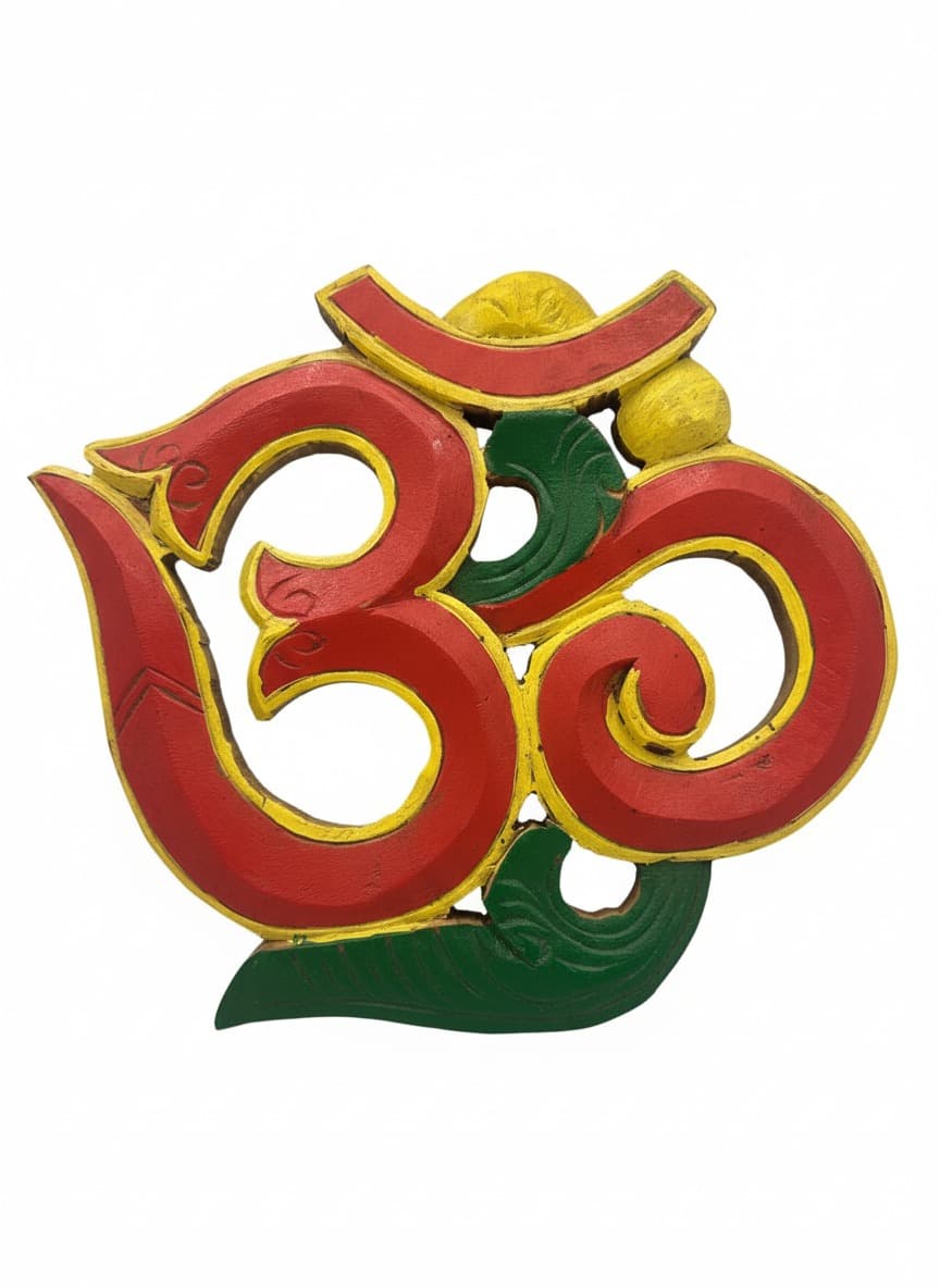 Om Wooden Wall Hanging