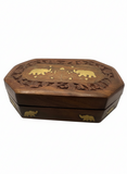 Handcrafted Wooden Jewellery Box  6"*3.5"
