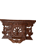 Wooden Hand-Carved Peacock AakhiJhyal