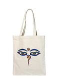Swambhu Eye Printed Tote Bag / Shopping Bag