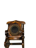 Wooden Rocking Chair Tea Coaster with Wheel