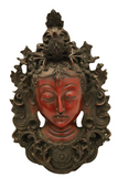 Antique Finish Decorative Tara Goddess Wall Mask